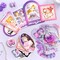 Scrapbook kit for Girls A6 Grid Kawaii notebooks Stationery Junk Journal Kit Scrapbooking Supplies kit Craft DIY Gift for Adult Teen Girl Cute Bullet Journal